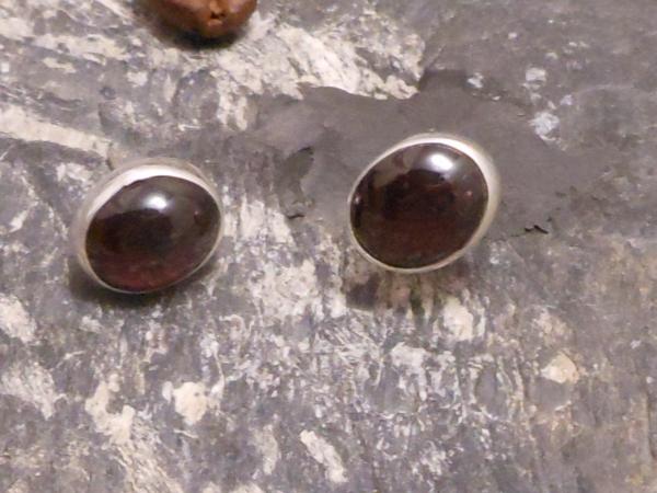 Ohrstecker Granat